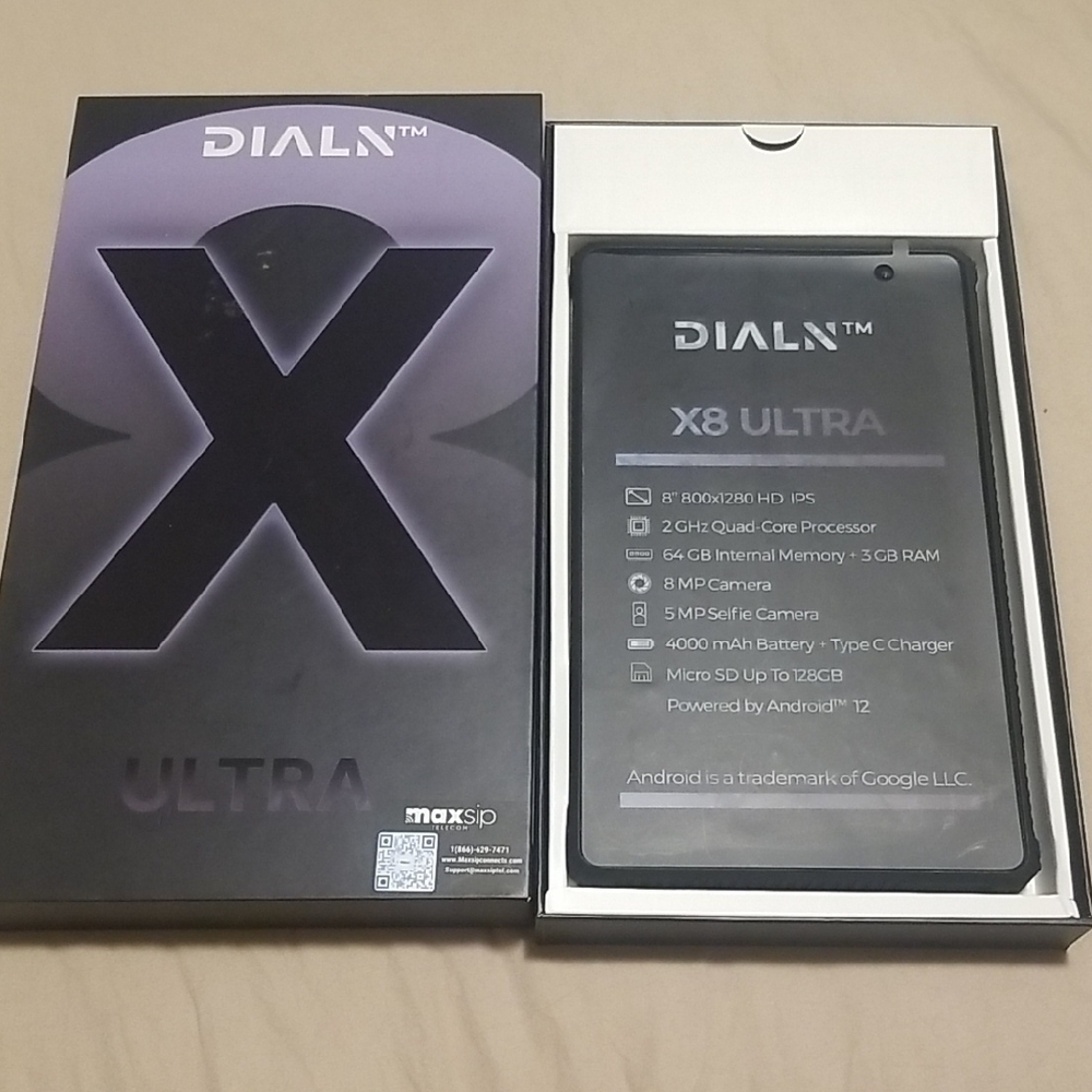 DIALN X8 Ultra Tablet